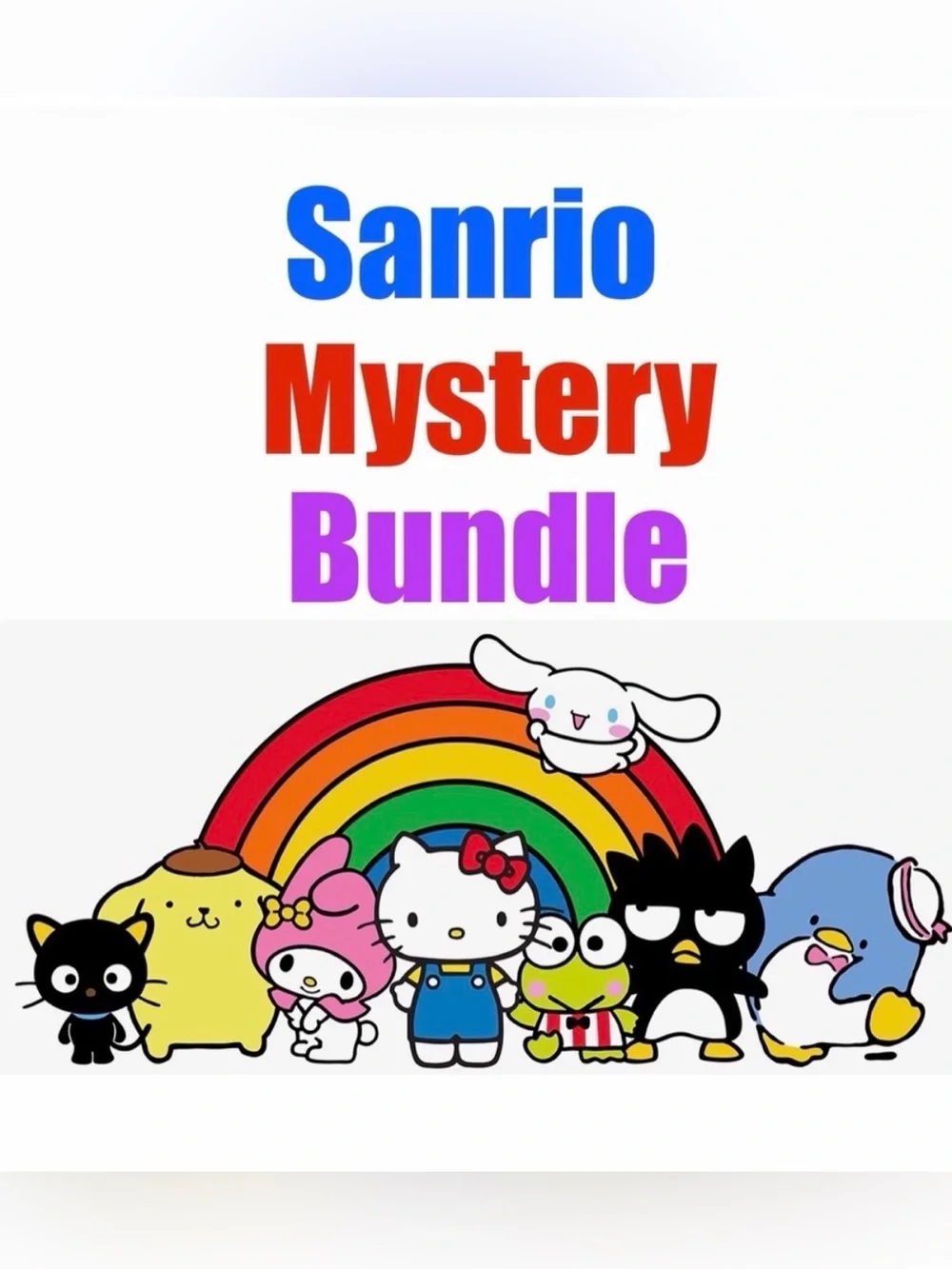 🩷Sanrio MYSTERY BUNDLE w/ Hello Kitty & Friends Tote Bag